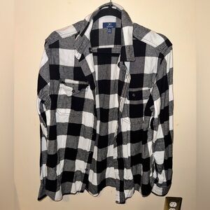 George Monochrome Checkered Shirt